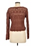 Lulus Brown Long Sleeve Blouse Size M - photo 2