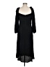 Wilfred Solid Black Casual Dress Size 8 - photo 2