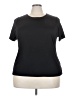 East5th Solid Black Active T-Shirt Size 3X - photo 1