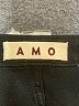 AMO Chevron-herringbone Black Jeans Size 32 waist - photo 7