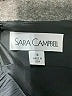 Sara Campbell 100% Polyester Black Cocktail Dress Size 4 - photo 7