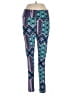 Lularoe Print Blue Leggings Size 1X (Tall & Curvy) - photo 1