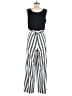 Emma & Michele Stripes Blue Black Jumpsuit Size M - photo 2