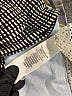 Adrianna Papell Silver 3/4 Sleeve Blouse Size S - photo 8