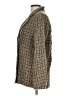 Shein 100% Polyester Tweed Brown Coat Size L - photo 5