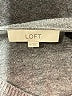 Ann Taylor LOFT 100% Cotton Gray Pullover Sweater Size M - photo 7