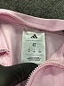 Adidas 100% Polyester Pink Track Jacket Size 4T - photo 3
