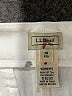 L.L.Bean Solid Ivory White Khaki Shorts Size 14 - photo 3