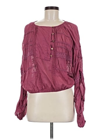 Free People 3/4 Sleeve Blouse (view 1)