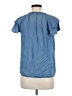Old Navy 100% Lyocell Blue Short Sleeve Blouse Size M - photo 2