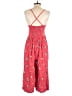 Nordstrom 100% Rayon Red Jumpsuit Size XL - photo 2