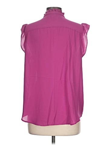 Ann Taylor Factory Short Sleeve Blouse (view 2)