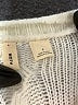 Moth Color Block Blue Pullover Sweater Size S - photo 7