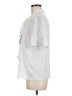 Karl Lagerfeld Paris 100% Polyester Silver Short Sleeve Blouse Size M - photo 5