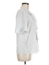 Karl Lagerfeld Paris 100% Polyester Silver Short Sleeve Blouse Size M - photo 4