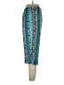 Terra & Sky 100% Rayon Print Teal Casual Pants Size 0X - photo 4