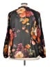Worthington 100% Polyester Floral Black Long Sleeve Blouse Size 3X - photo 2