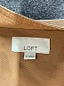 Ann Taylor LOFT 100% Lyocell Solid Tan Jacket Size M - photo 6