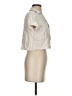 Love Notes Ivory Short Sleeve Blouse Size S - photo 4