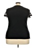 T Tahari Black Short Sleeve Top Size 2X - photo 2