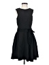 ASOS Solid Black Casual Dress Size 4 - photo 1