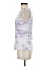 Eri + Ali Stripes Tie-dye Purple Sleeveless Top Size M - photo 5