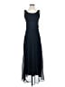 Nostalgia 100% Rayon Blue Cocktail Dress Size S - photo 1
