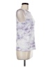 Eri + Ali Stripes Tie-dye Purple Sleeveless Top Size M - photo 4