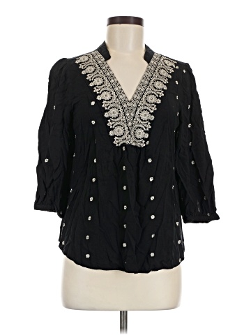 Fig & Flower 3/4 Sleeve Blouse (view 1)