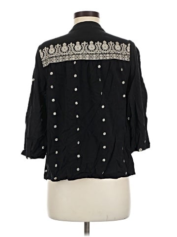 Fig & Flower 3/4 Sleeve Blouse (view 2)