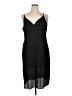 Express Outlet 100% Polyester Solid Black Cocktail Dress Size XL - photo 1