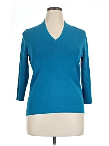 Dana Buchman 3/4 Sleeve Top (view 1)