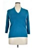 Dana Buchman Teal 3/4 Sleeve Top Size XL - photo 1