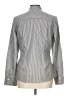 Gap Outlet Houndstooth Gray Long Sleeve Blouse Size L - photo 2