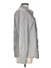 Gap Outlet Houndstooth Gray Long Sleeve Blouse Size L - photo 4