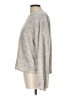 LC Lauren Conrad Metallic Silver Pullover Sweater Size L - photo 5