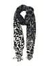 Isa & Stef 100% Rayon Animal Print Gray Scarf One size - photo 1