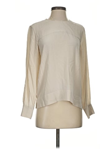 Everlane Long Sleeve Silk Top (view 1)