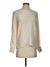 Everlane 100% Silk Ivory Long Sleeve Silk Top Size 2 - photo 1