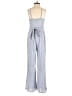 Maeve 100% Viscose Stripes Blue Jumpsuit Size 2 - photo 2