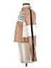 Forever 21 100% Polyester Stripes Tan Jacket Size S - photo 5
