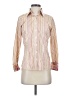 Thomas Pink 100% Cotton Stripes Ivory Long Sleeve Button-Down Shirt Size 10 - photo 1