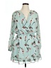 J for Justify 100% Polyester Floral Teal Casual Dress Size XL - photo 1