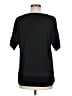 Coldwater Creek Black Short Sleeve Top Size M - photo 2