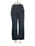 Topshop Chevron-herringbone Blue Jeans Size 26 waist - photo 1