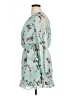 J for Justify 100% Polyester Floral Teal Casual Dress Size XL - photo 5