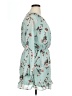 J for Justify 100% Polyester Floral Teal Casual Dress Size XL - photo 4