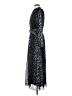 Harper 100% Cotton Animal Print Black Casual Dress Size XS - photo 5