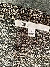 DR2 Animal Print Brown Short Sleeve Blouse Size L - photo 7