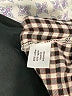 Lane Bryant Houndstooth Silver Long Sleeve Blouse Size 20 - photo 8